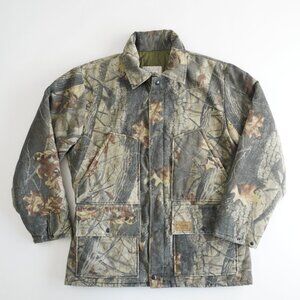 Walls Realtree Camo Hunting Workwear Jacket Hardwoods 20-200 Men Size L USA Made